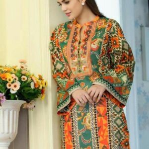 Printed Swiss Lawn Kurta Shirt